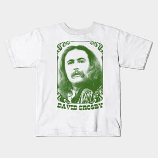 David Crosby / Retro Fan Design Kids T-Shirt